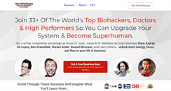 Desktop Screenshot of highperformancehealthsummit.com